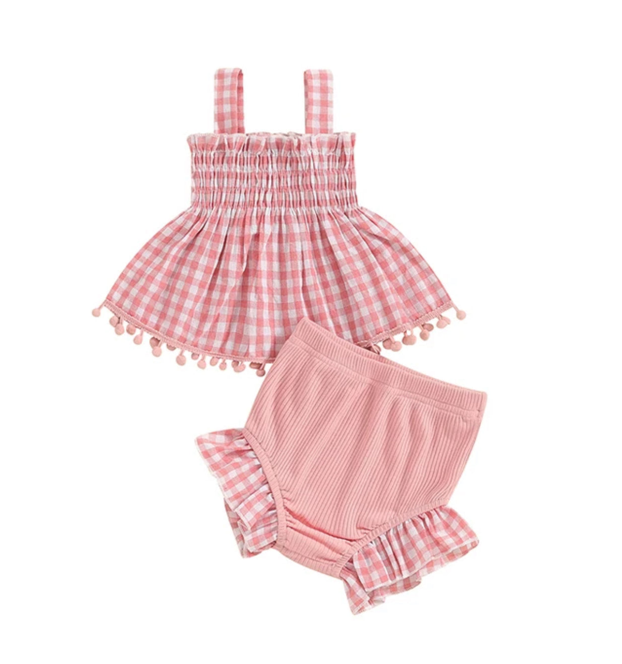 CLEARANCE- Pom Pom Sienna cotton Set