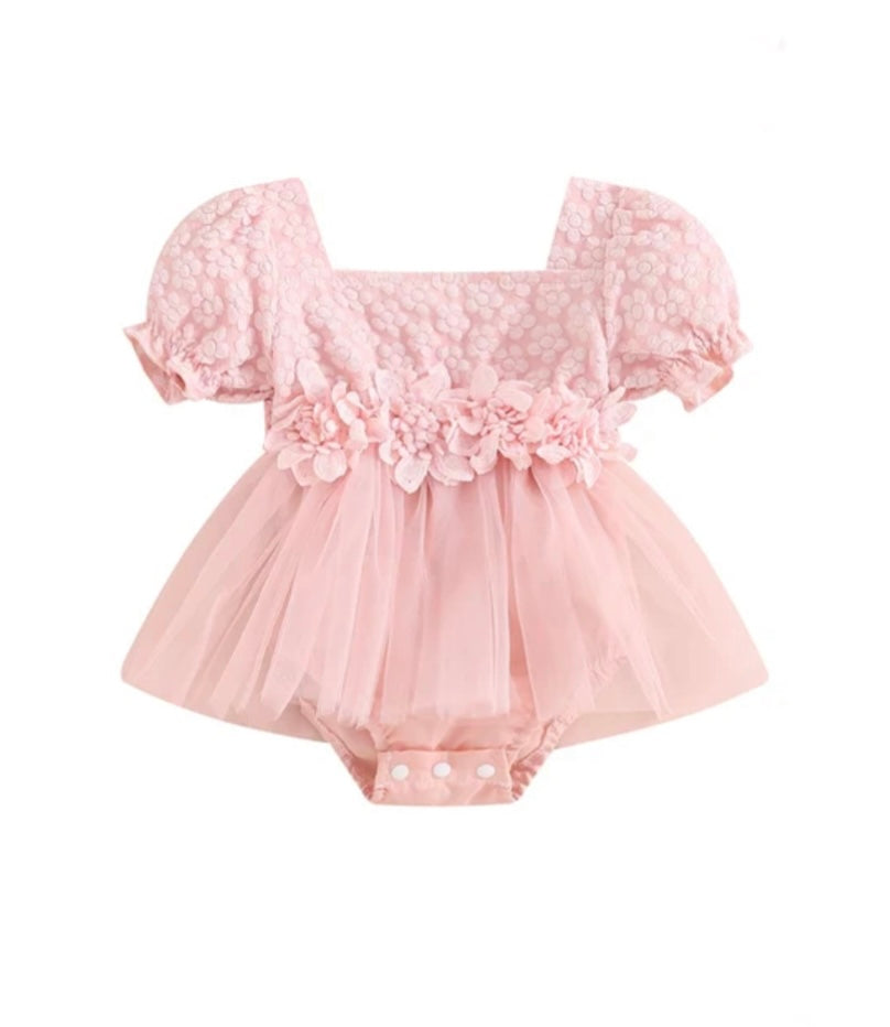 CLEARANCE- Collette tulle Romper