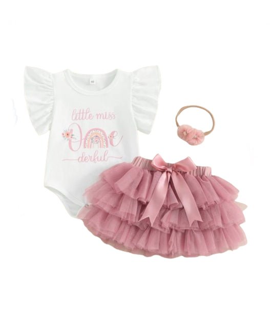 CLEARANCE- Onederful tutu Set