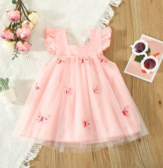 CLEARANCE-  Butterfly kisses Dress