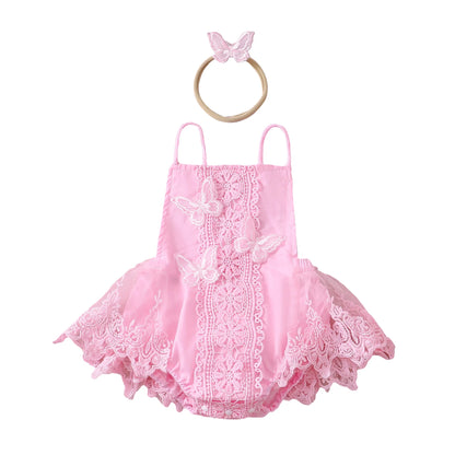 CLEARANCE- Butterfly part Romper