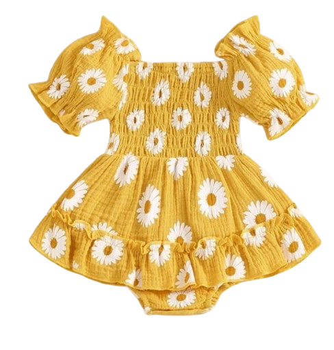 CLEARANCE - Daisy Garden Romper - limited stock