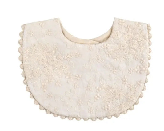 CLEARANCE- Embroidered vintage Bib