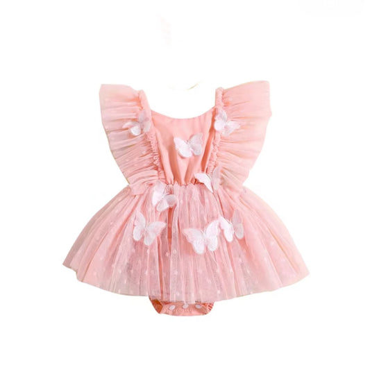 CLEARANCE- Kyla 3d butterfly romper