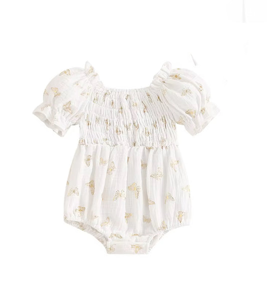 CLEARANCE - Beatrice Butterfly Romper