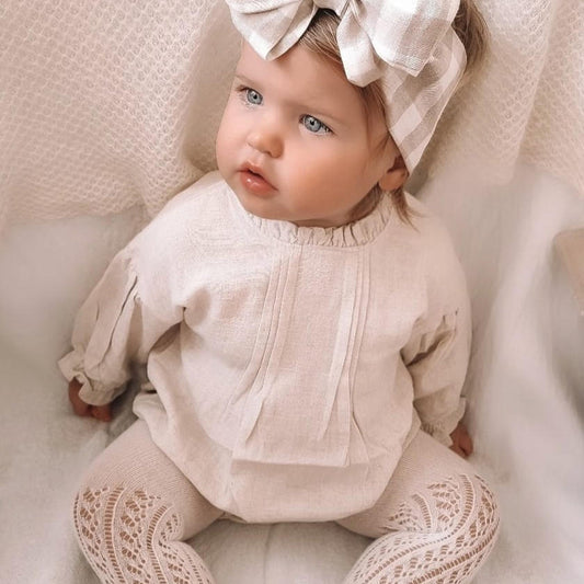 CLEARANCE- Linen cotton Romper